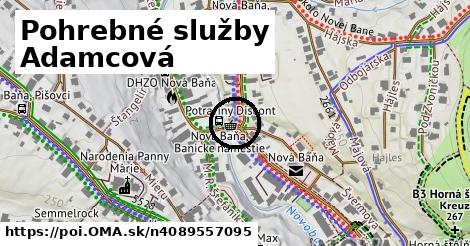 Pohrebné služby Adamcová