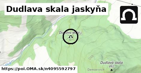 Dudlava skala jaskyňa