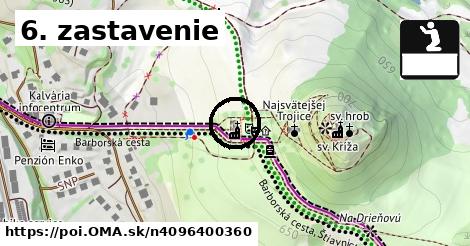 6. zastavenie