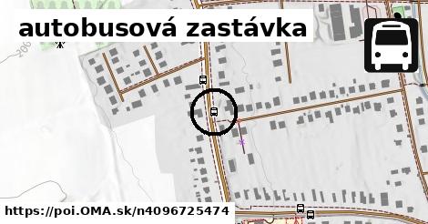 autobusová zastávka