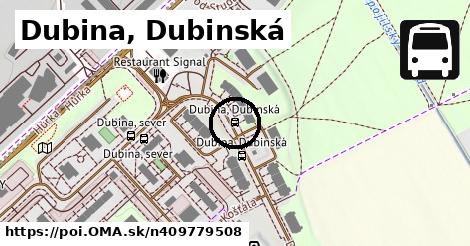 Dubina, Dubinská