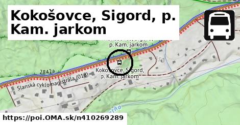 Kokošovce, Sigord, p. Kam. jarkom