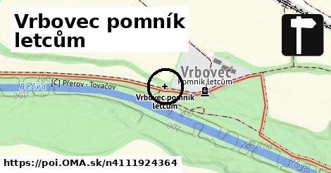 Vrbovec pomník letcům