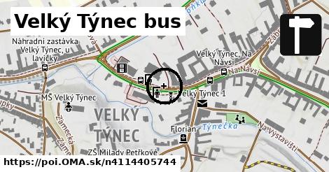 Velký Týnec bus