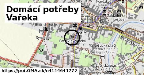 Domácí potřeby Vařeka