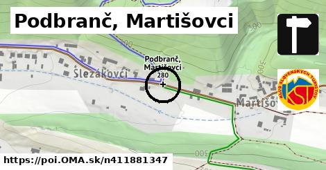 Podbranč, Martišovci