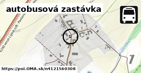 autobusová zastávka