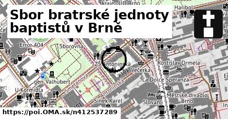 Sbor bratrské jednoty baptistů v Brně