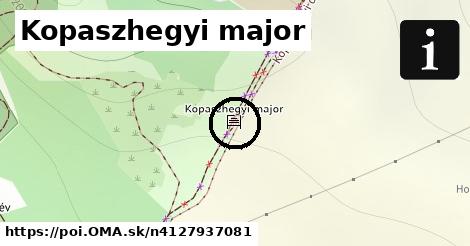 Kopaszhegyi major