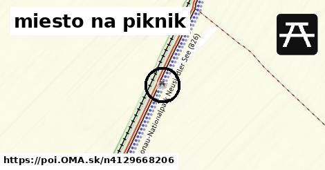 miesto na piknik