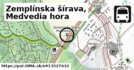 Zemplínska šírava, Medvedia hora