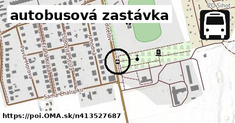 autobusová zastávka