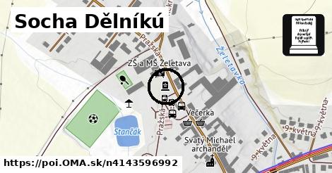 Socha Dělníkú