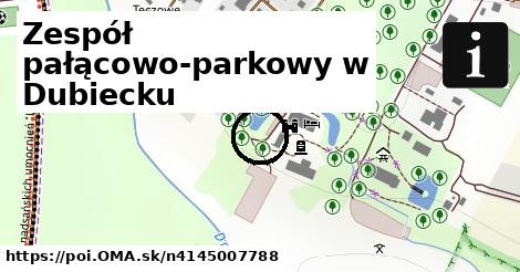 Zespół pałącowo-parkowy w Dubiecku