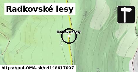 Radkovské lesy