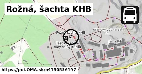 Rožná, šachta KHB