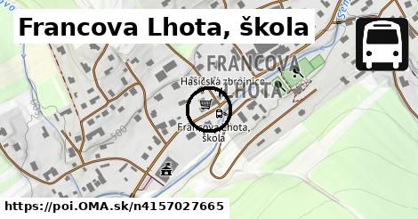 Francova Lhota, škola