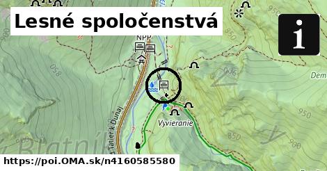 Lesné spoločenstvá