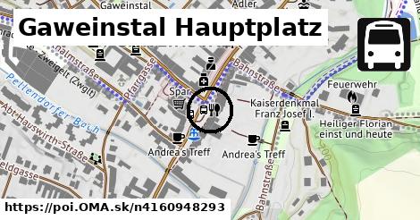 Gaweinstal Hauptplatz