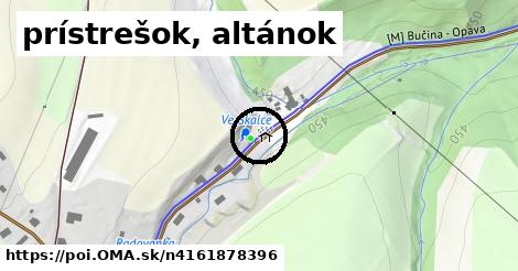 prístrešok, altánok