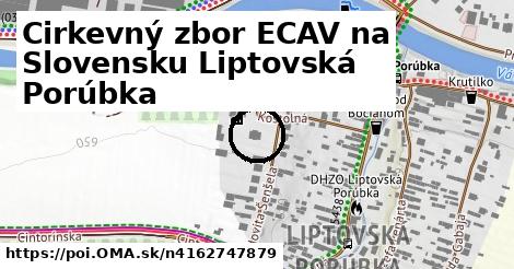 Cirkevný zbor ECAV na Slovensku Liptovská Porúbka