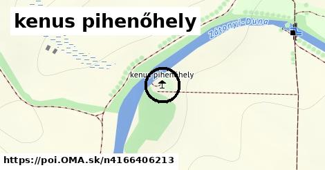 kenus pihenőhely