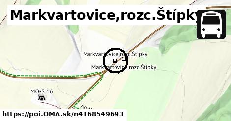 Markvartovice,rozc.Štípky