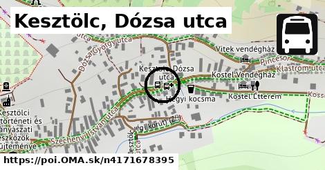 Kesztölc, Dózsa utca