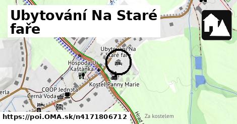 Ubytování Na Staré faře