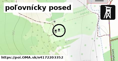 poľovnícky posed