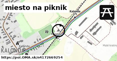 miesto na piknik