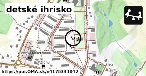 detské ihrisko