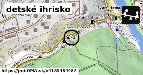 detské ihrisko