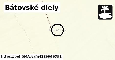 Bátovské diely