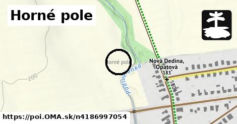 Horné pole