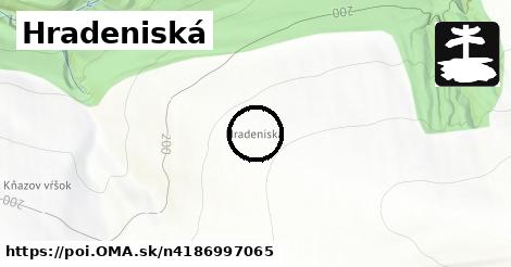 Hradeniská