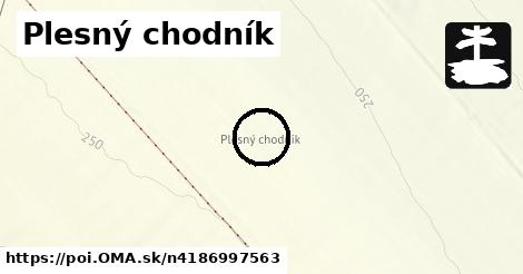 Plesný chodník