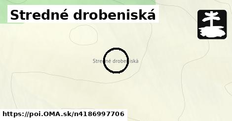 Stredné drobeniská