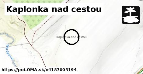 Kaplonka nad cestou