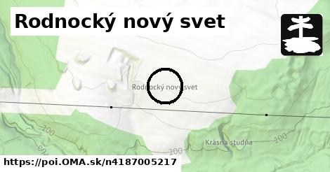 Rodnocký nový svet