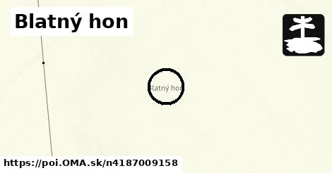 Blatný hon