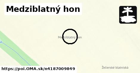 Medziblatný hon