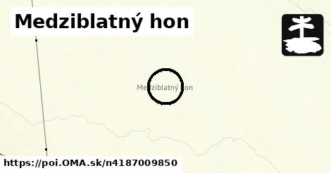 Medziblatný hon