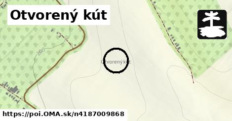 Otvorený kút