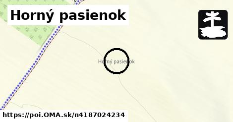 Horný pasienok