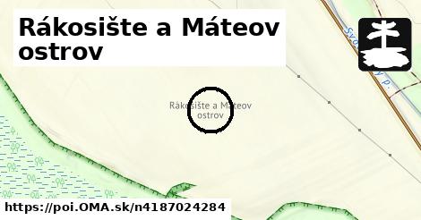 Rákosište a Máteov ostrov