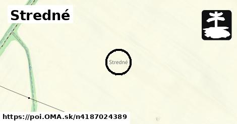 Stredné