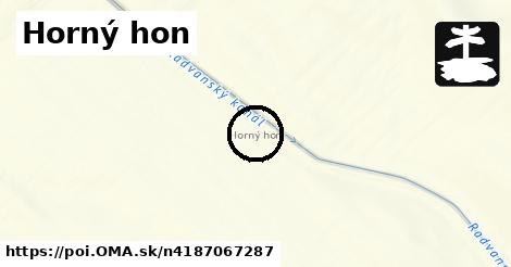 Horný hon