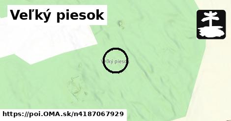 Veľký piesok