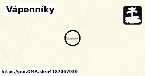 Vápenníky